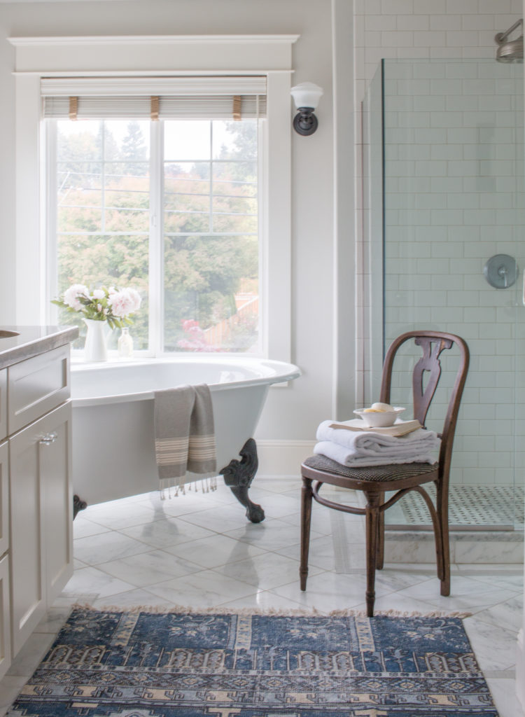 Saw Nail Paint Seattle Cottage Home Tour - Charming Bathroom Claw Foot Tub Vintage Decorating